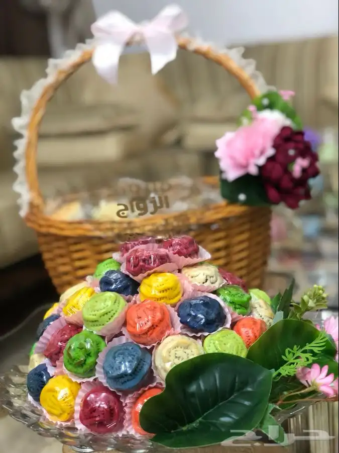 حلويات باقات معمول للمناسبات 2