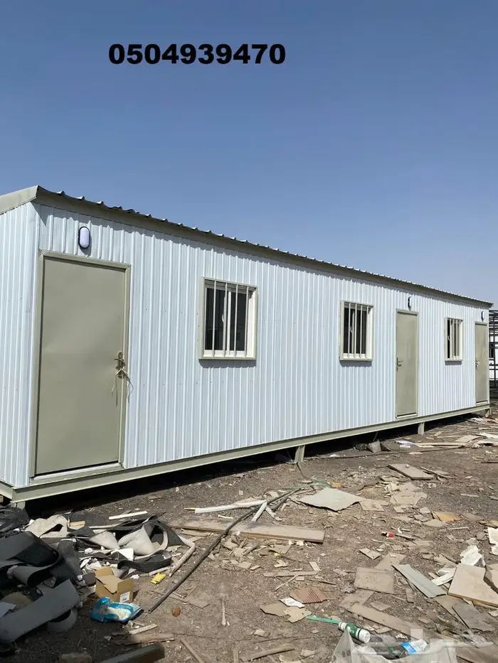 بيوت جاهزة بركسات كونتيرات جديدة جميع المقاسات 6