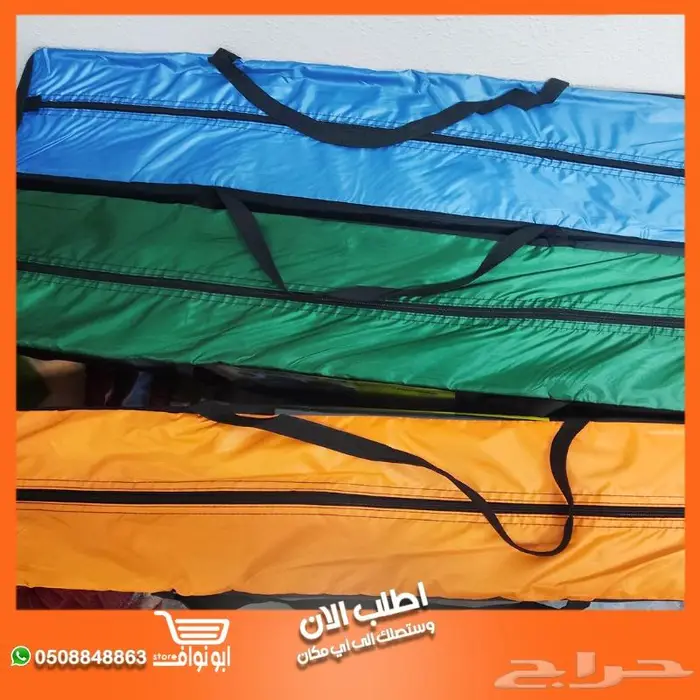 خيمة الرحلات والمبيت في البر كبيره حجم 8 اشخاص و 6 8
