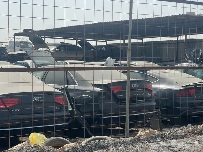 تشليح قطع غيار اودي a8-a7-a6-Q5 2