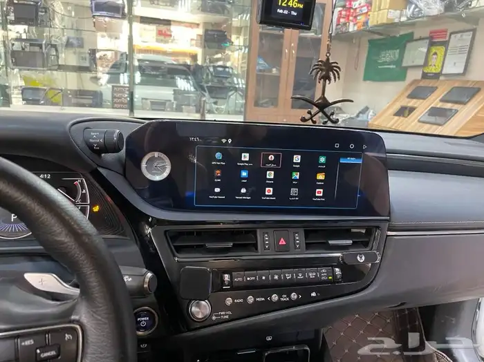 شاشة لكزس ES 350_ES 250 شكل الوكاله مقاس 12 انش 2