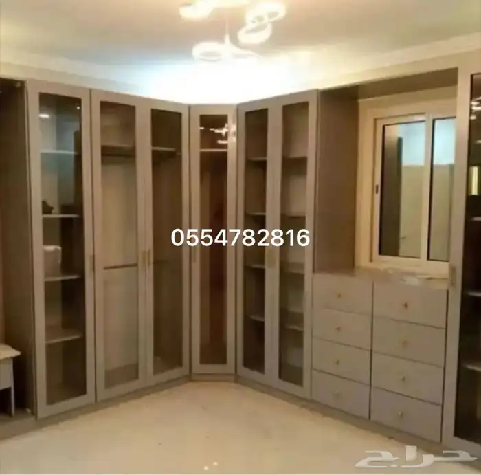 تفصيل خزائن ملابس دواليب غرف ملابس غرف نوم اسره 21