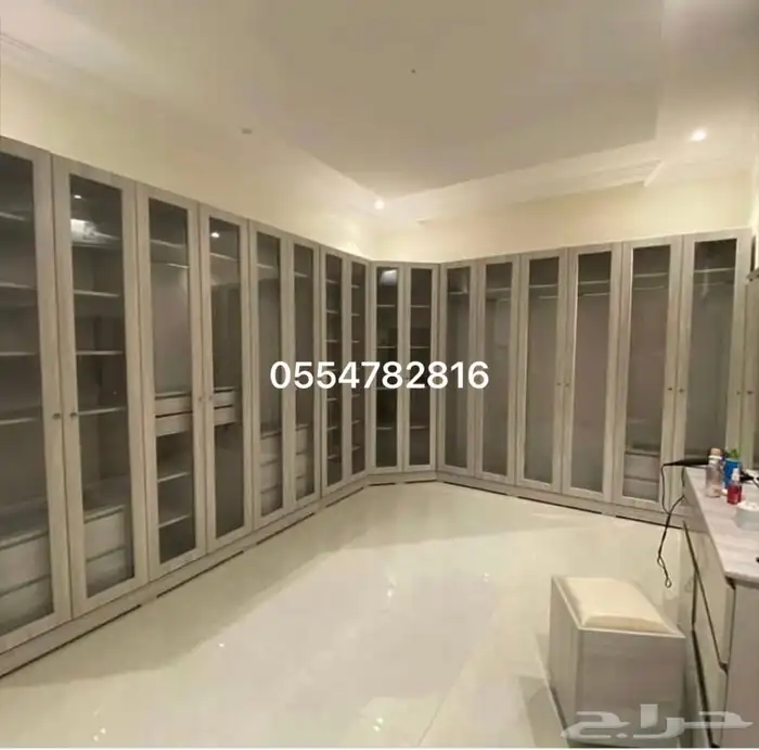 تفصيل خزائن ملابس دواليب غرف ملابس غرف نوم اسره 7