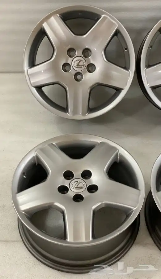 جنوط لكزس ls430 مقاس 18 اصلي وكالة 7