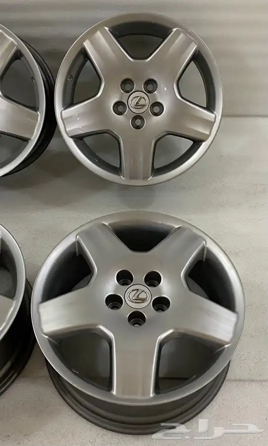 جنوط لكزس ls430 مقاس 18 اصلي وكالة 6