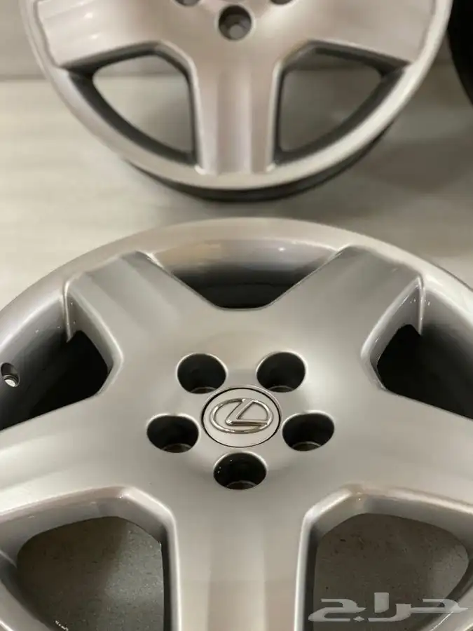 جنوط لكزس ls430 مقاس 18 اصلي وكالة 9