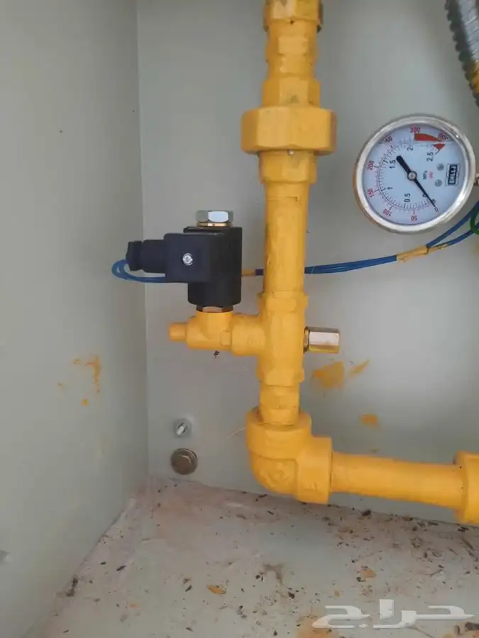 خزان غاز كاشف غاز صمام غاز منظم غاز 1