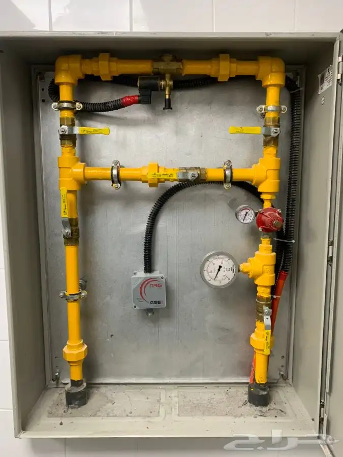 خزان غاز كاشف غاز صمام غاز منظم غاز 3