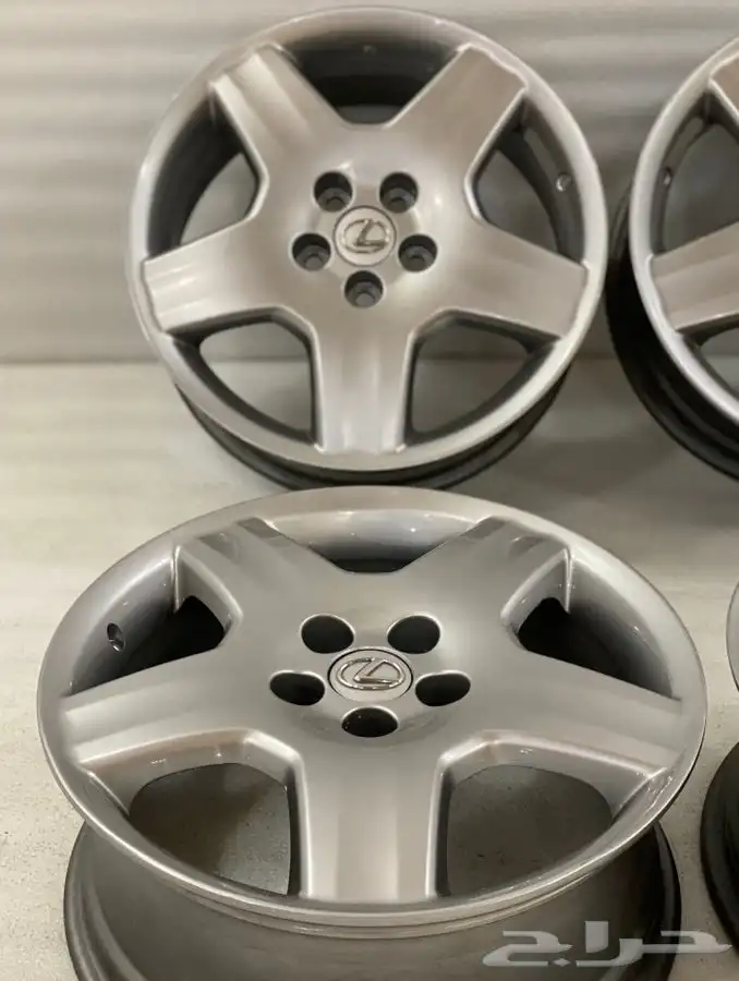 جنوط لكزس ls430 مقاس 18 اصلي وكالة 8