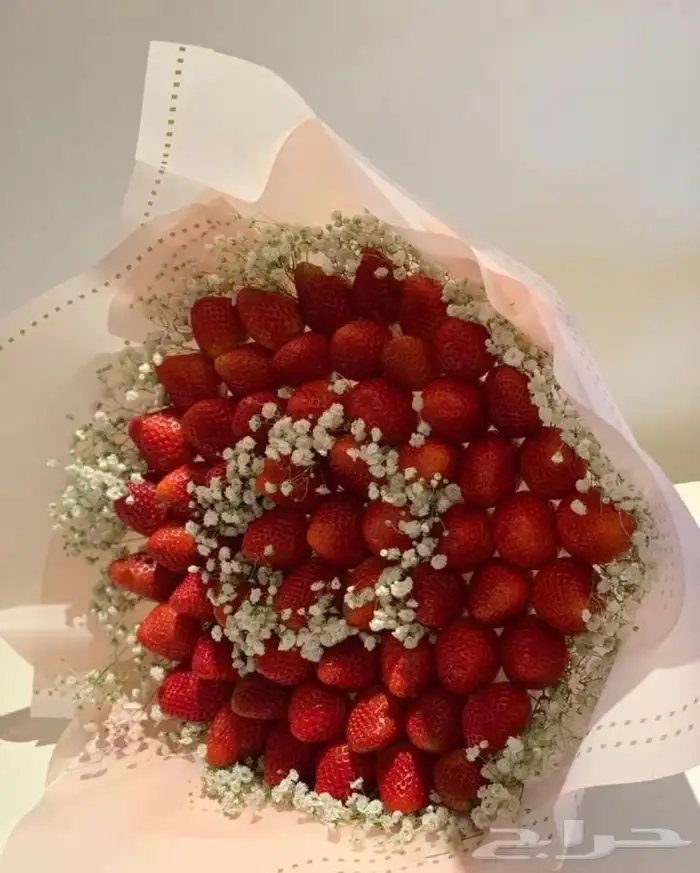 باقات فراولة ورد  29
