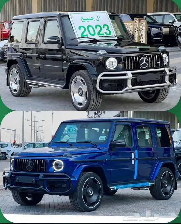 جنوط مرسيدس جي كلاس 2023 مقاس 22درجه اولى فورجيد 11