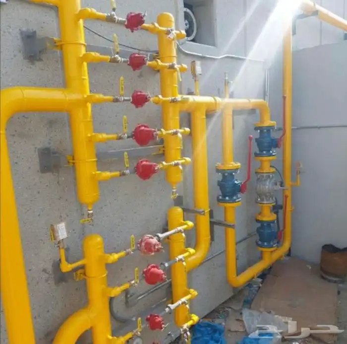 خزان غاز كاشف غاز صمام غاز منظم غاز 0