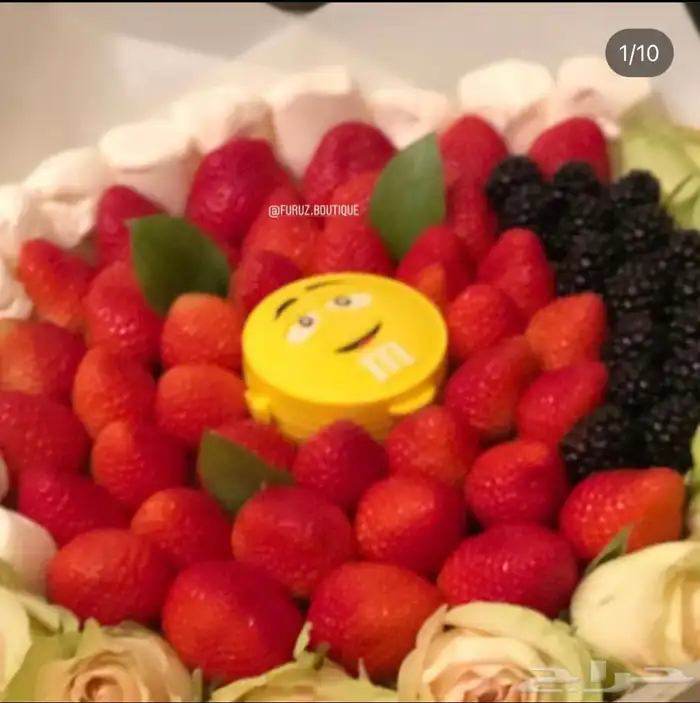 باقات فراولة ورد  18