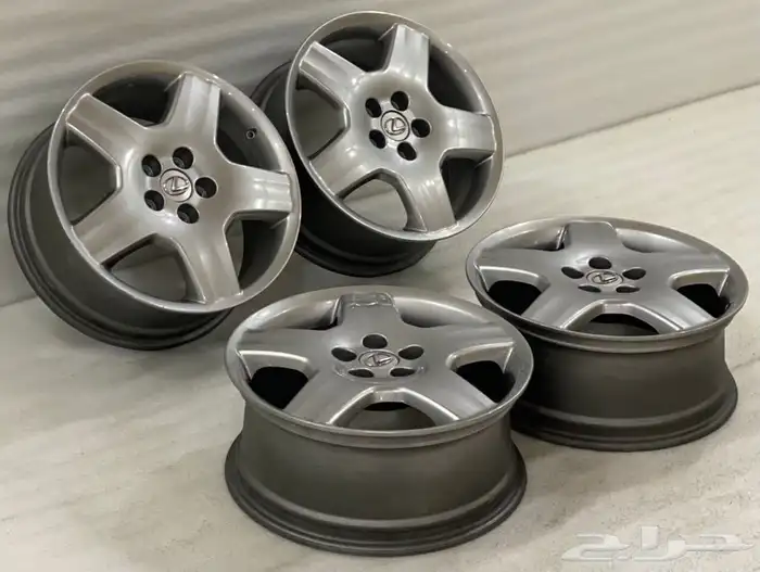 جنوط لكزس ls430 مقاس 18 اصلي وكالة 5