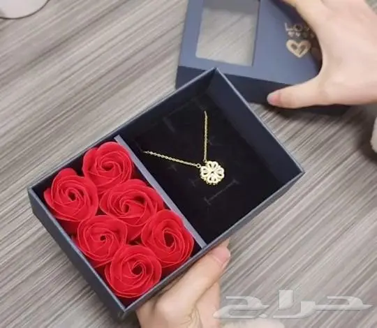 هديه سلسال القلب المغناطيسي بفكرة مميزة 3