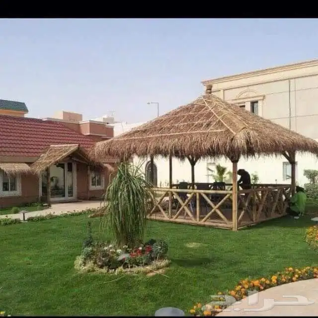 عشب صناعي وديكورات حدائق جمله الجمله 35