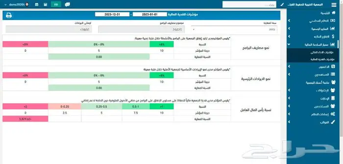 نظام إدارة الحسابات للقطاع الخيري SMART NGO 5