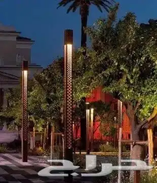 اعمده ديكوريه المنيوم حسب الشكل وحسب الامتار 1