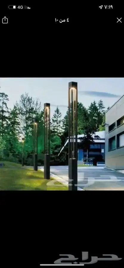 اعمده ديكوريه المنيوم حسب الشكل وحسب الامتار 27