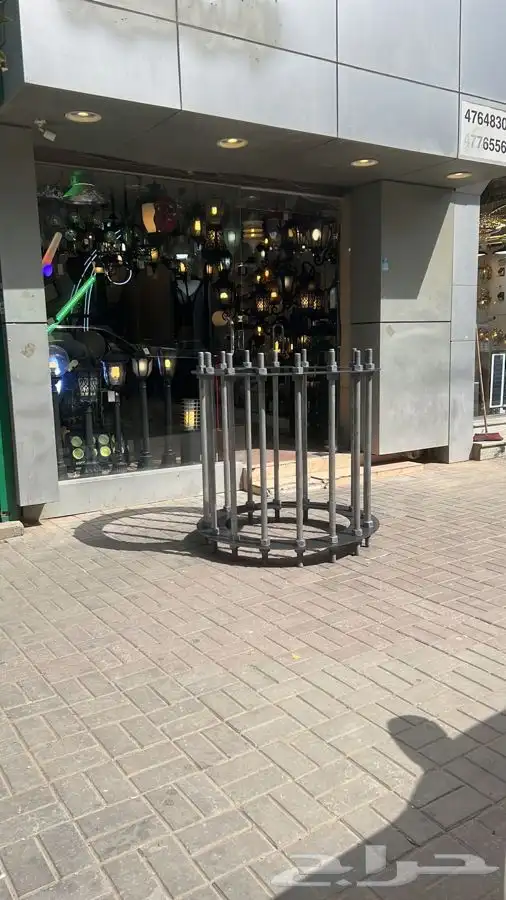 اعمده ديكوريه المنيوم حسب الشكل وحسب الامتار 6