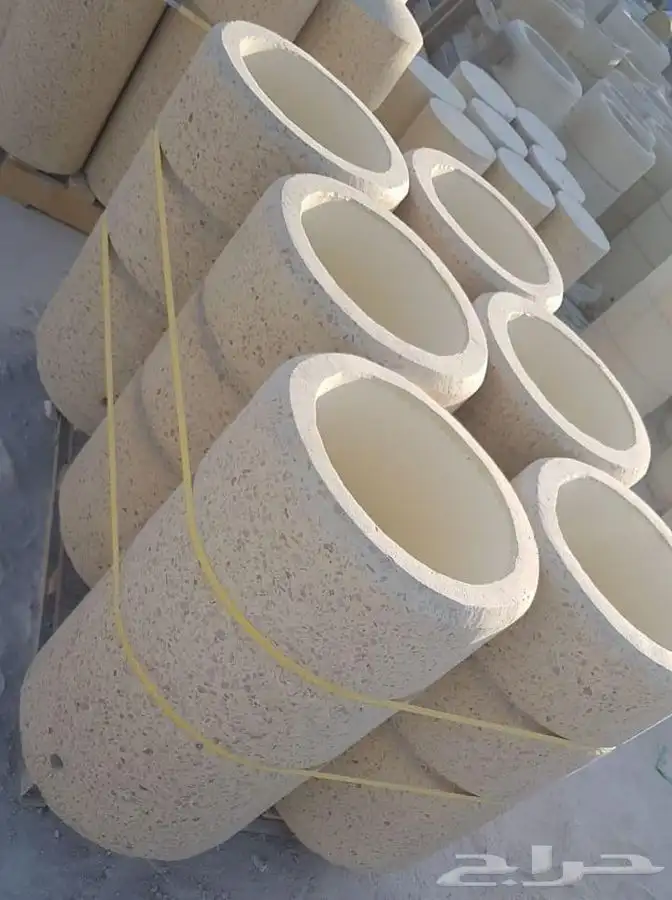 اعمده ديكوريه المنيوم حسب الشكل وحسب الامتار 68