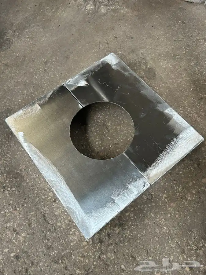 اعمده ديكوريه المنيوم حسب الشكل وحسب الامتار 91