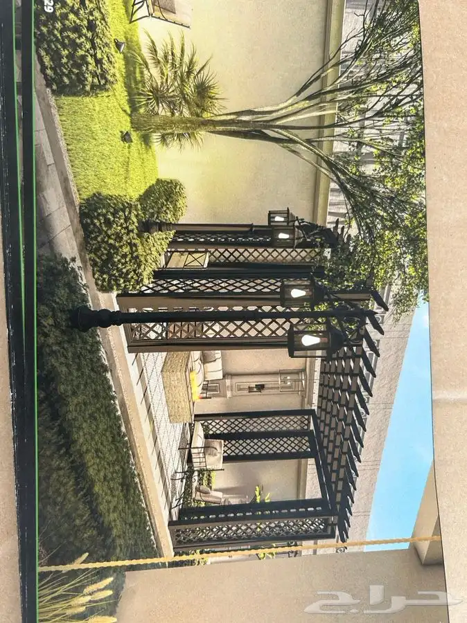 اعمده ديكوريه المنيوم حسب الشكل وحسب الامتار 29