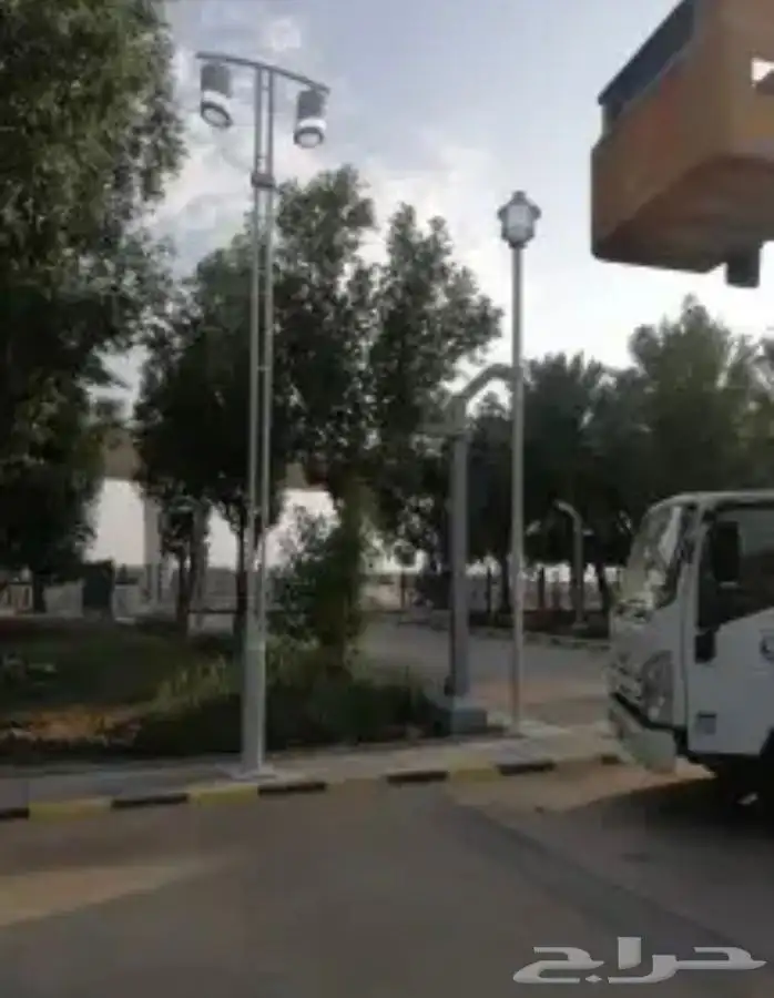 اعمده ديكوريه المنيوم حسب الشكل وحسب الامتار 0