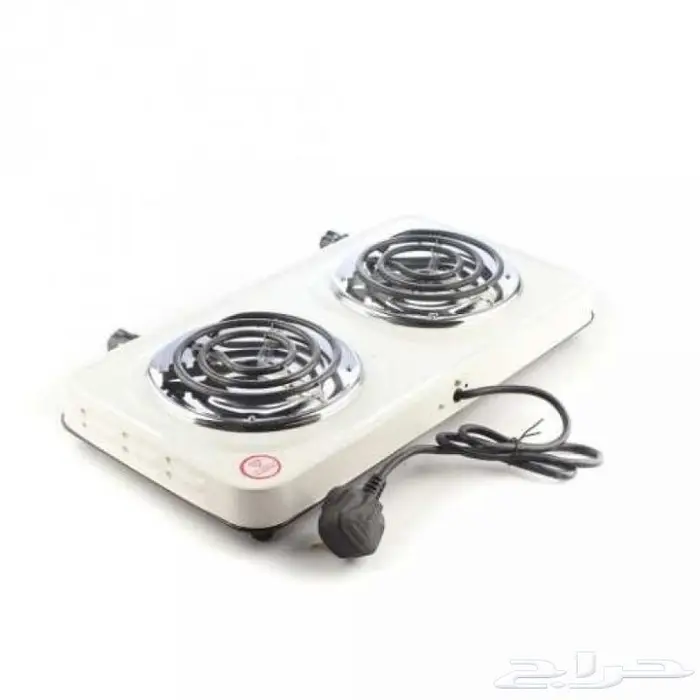 موقد كهرباء حلزوني ريفورا- 2 شعلة 2000 وات السعر  80 ريال 1