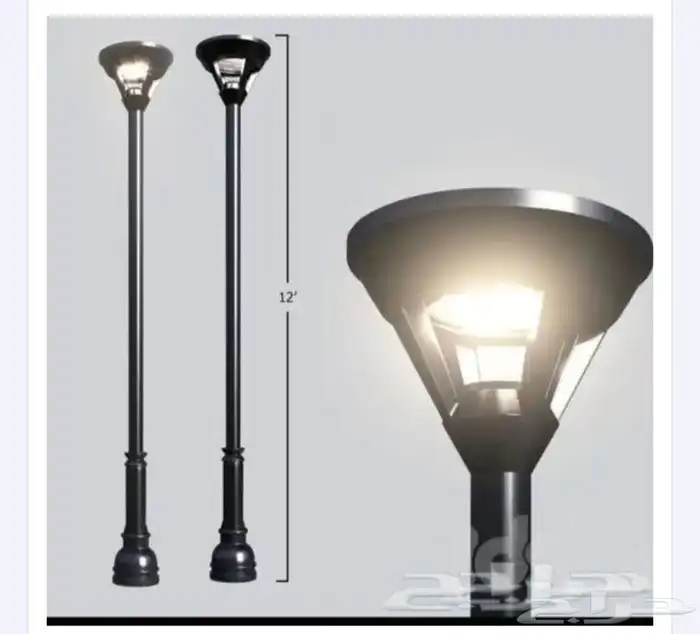 اعمده ديكوريه المنيوم حسب الشكل وحسب الامتار 7