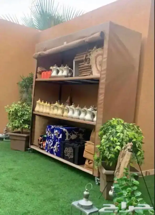 دولاب عزبة متحرك ارفف متنقل دولاب خفض وتخزين اغراض 5