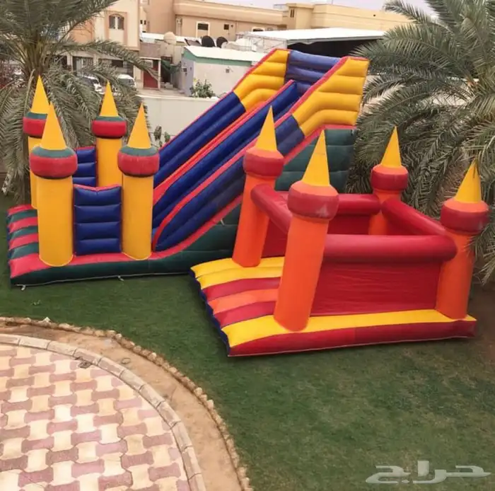تأجير نطيطة زحليقة ملعب صابوني 2