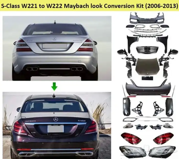 تحويل تعديل جي كلاس الى موديل 2020 _Body kit_برابوس 11