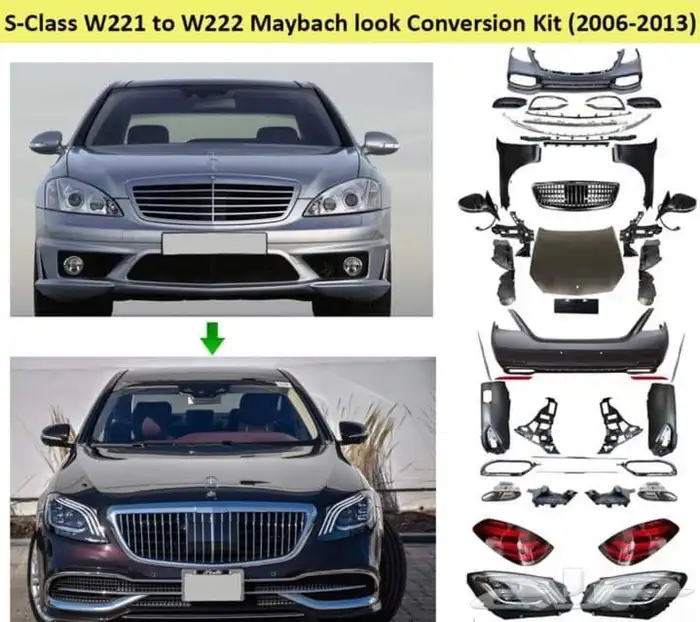 تحويل تعديل جي كلاس الى موديل 2020 _Body kit_برابوس 10