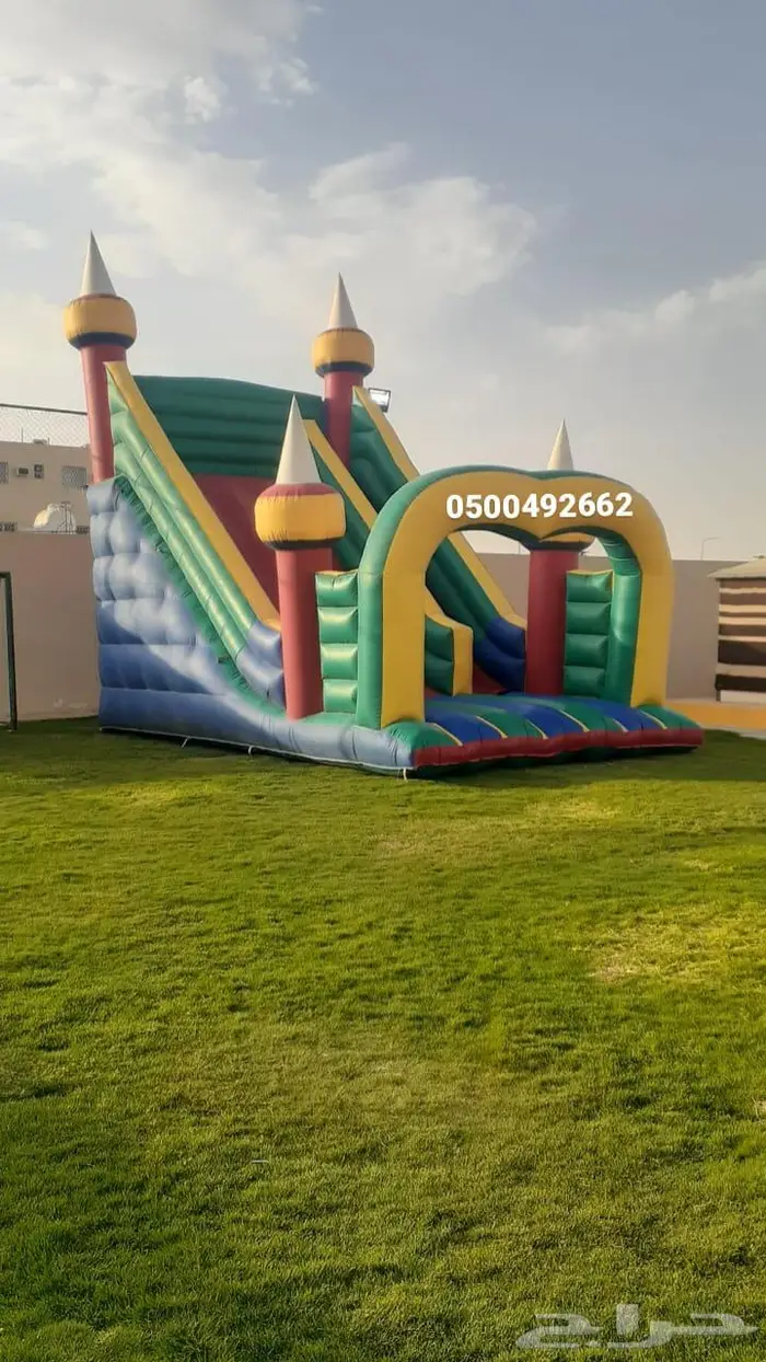 نطيطه ملعب صابوني زحاليق مع مسبح 5