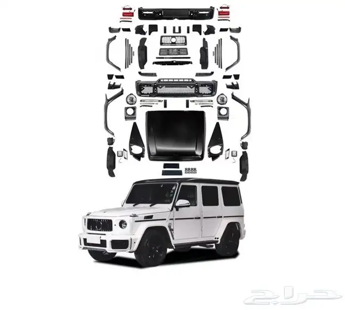 تحويل تعديل جي كلاس الى موديل 2020 _Body kit_برابوس 4