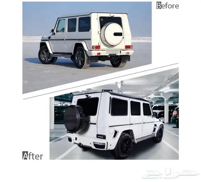 تحويل تعديل جي كلاس الى موديل 2020 _Body kit_برابوس 5