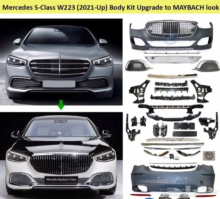 تحويل تعديل جي كلاس الى موديل 2020 _Body kit_برابوس 16