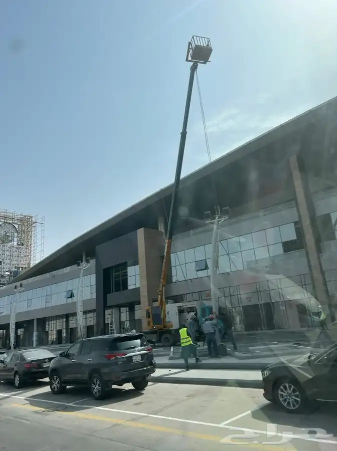 روافع كرينات باسكت مان لفت سطحه للايجار 13