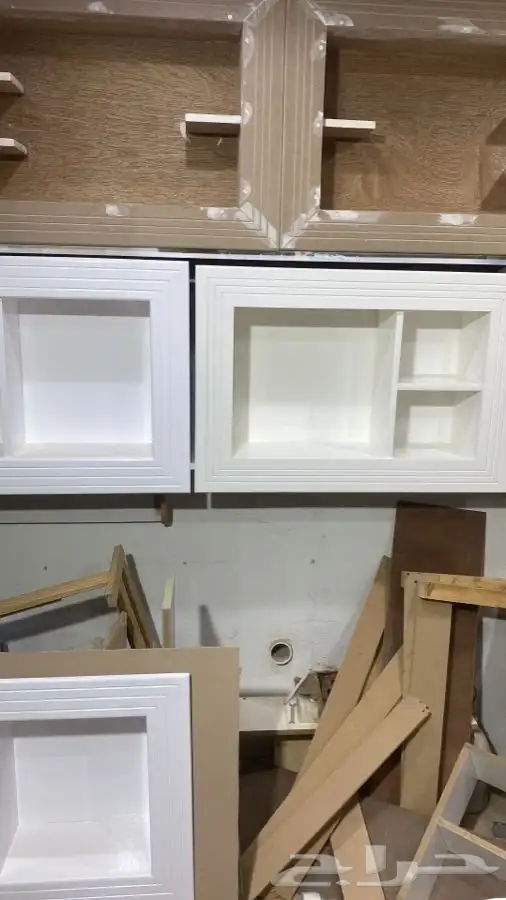 ديكور بديل المكيف الشباك خشب 18 ملي مرشوش ناري او زيتي على 0