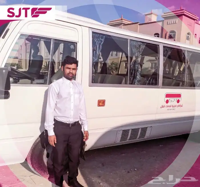 ايجار باص وانقل موظفينك من محطة مترو الي مقر العمل باصات 8