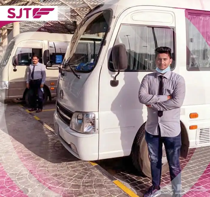 ايجار باص وانقل موظفينك من محطة مترو الي مقر العمل باصات 9