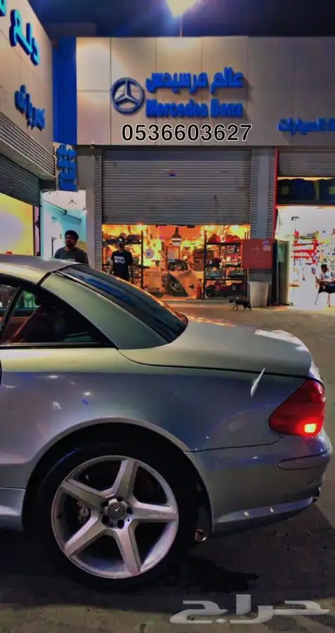 مرسيدس SL55 2004 للبيع تشليح قطع غيار 3