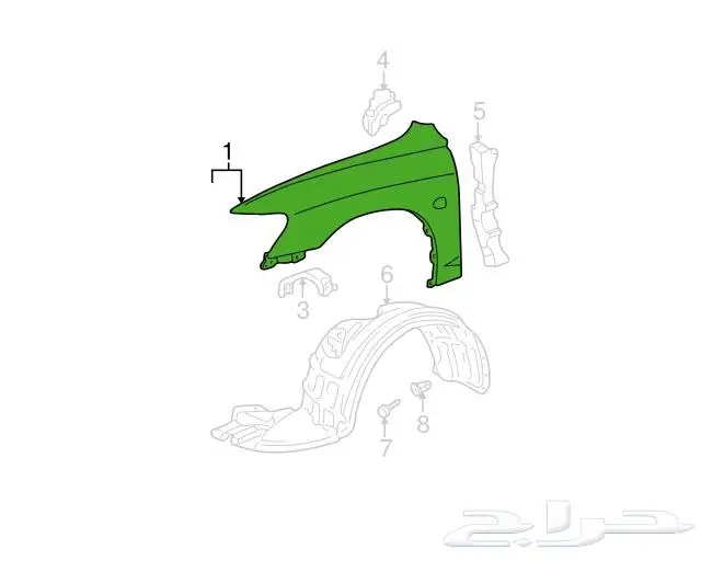 قطع افالون 2000 - 2004 3