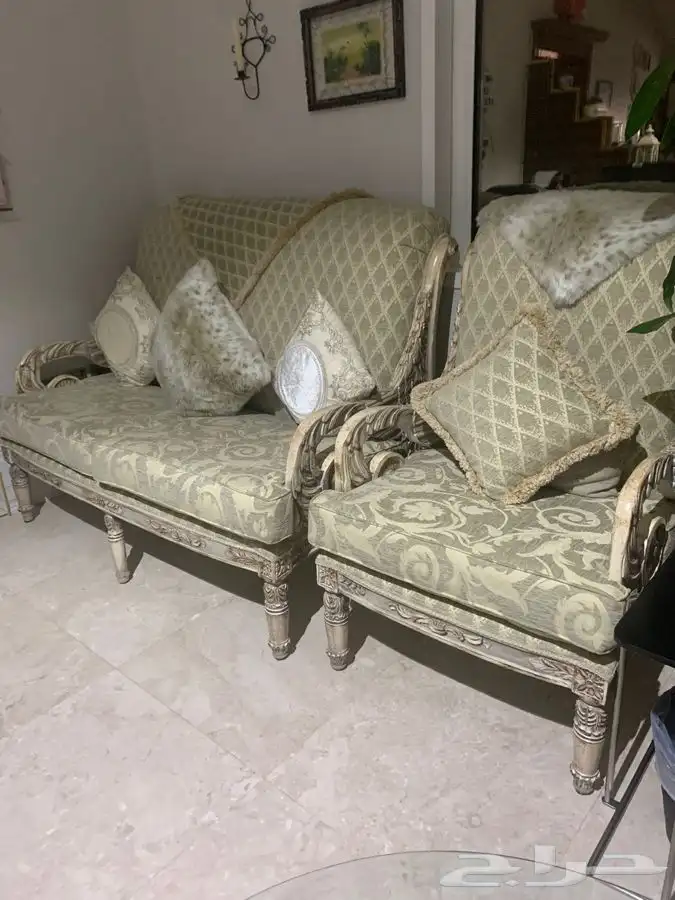 كنب خشب ملكي 1