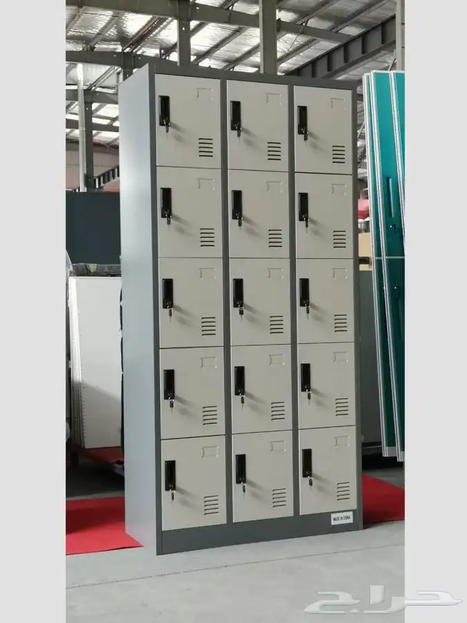 دولاب حديد لوكرات جديد بالكرتون 2