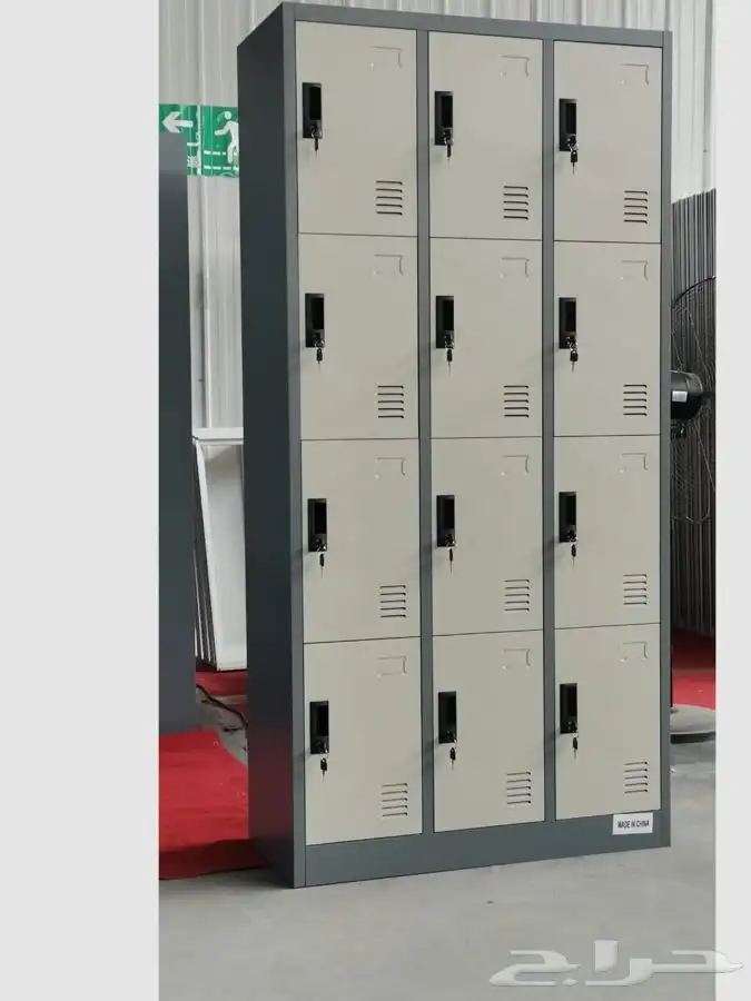 دولاب حديد لوكرات جديد بالكرتون 4