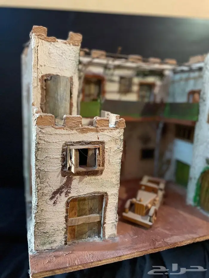 تراث مجسم بيت شعبي 5