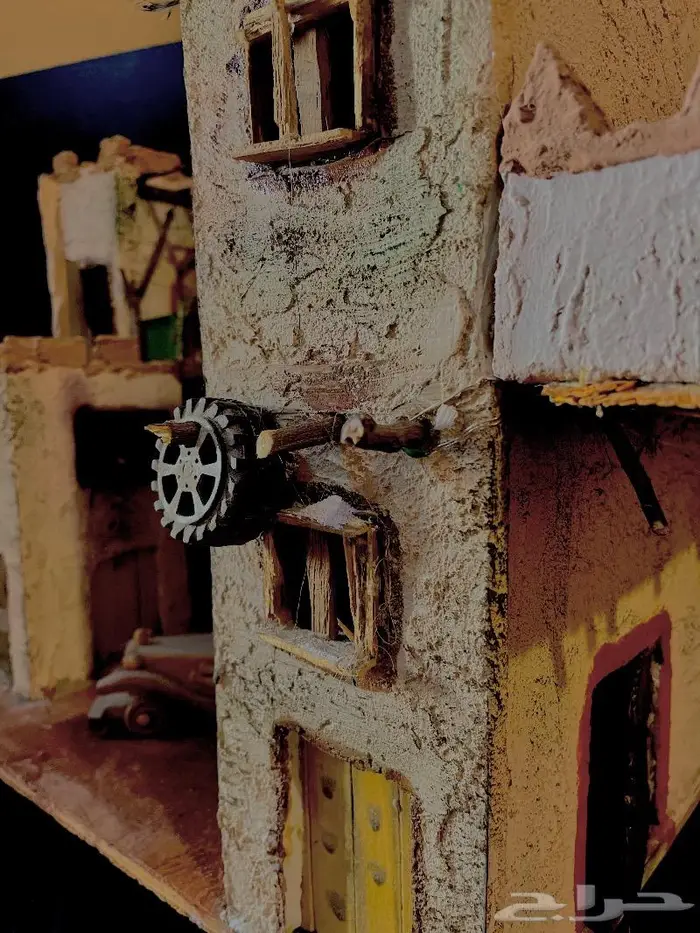 تراث مجسم بيت شعبي 7