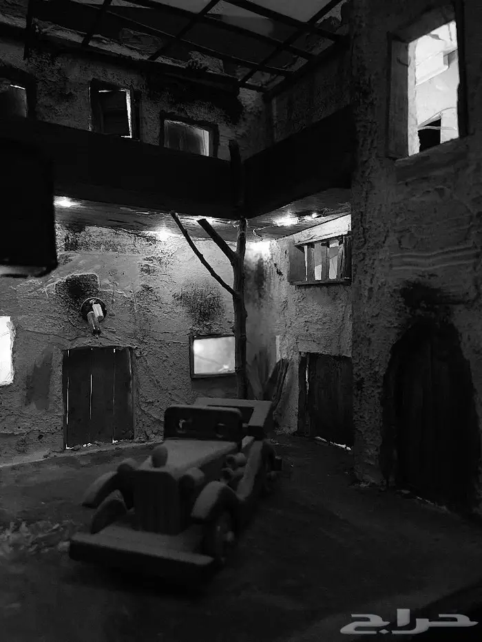 تراث مجسم بيت شعبي 17